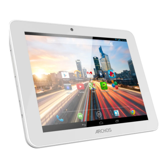 Archos 80 Helium Mode D'emploi