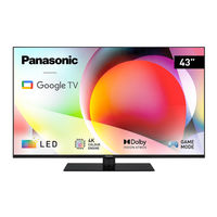 Panasonic TN-43W70AEZ Mode D'emploi