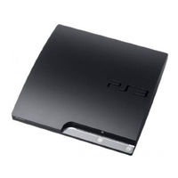 Sony PlayStation 3 Slim Mode D'emploi