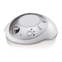 HoMedics SOUND SPA SS-2000-CA Manuel D'instruction