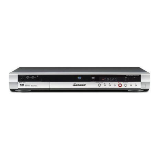 Pioneer DVR-220 Mode D'emploi
