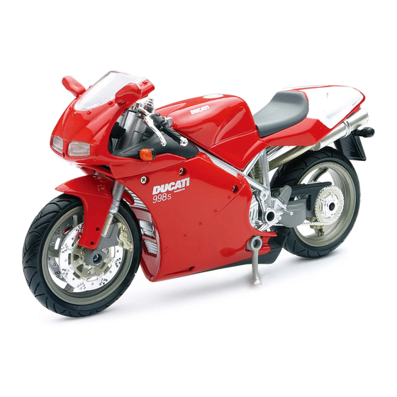 Ducati 998S Manuels