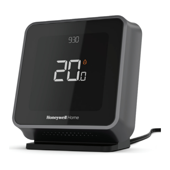 Honeywell Home T6 Guide De L'utilisateur