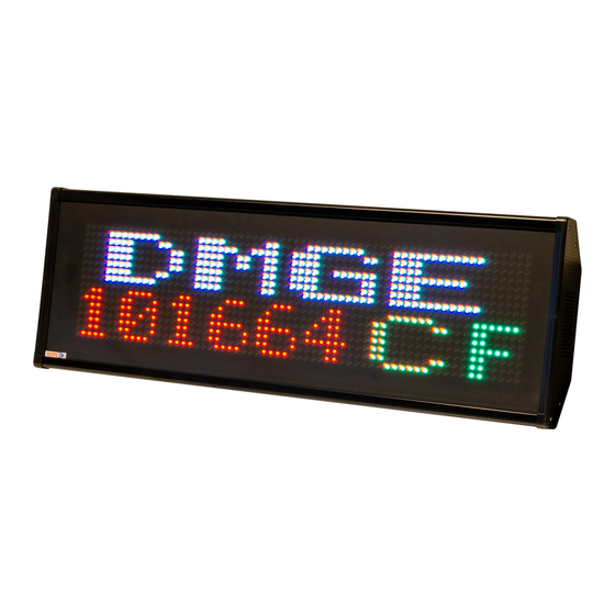 Ditel DMGE101664CF Guide Rapide D'installation