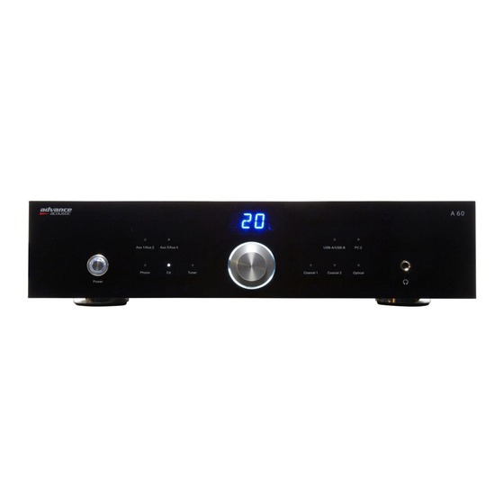 Advance acoustic A-60 Guide Rapide