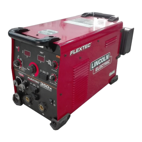 Lincoln Electric FLEXTEC 350 CE Série Manuel D'utilisation