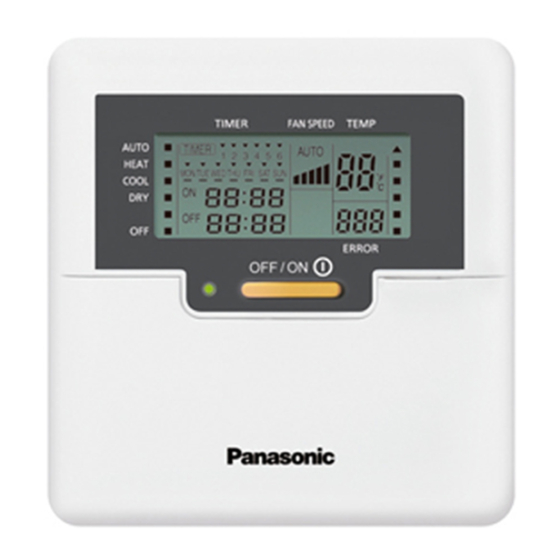 Panasonic CZ-RD52CP Mode D'emploi