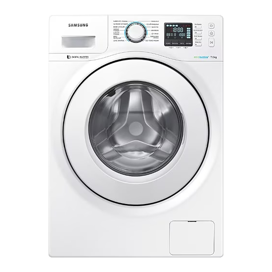 Samsung WW70H5290E Serie Manuel D'utilisation