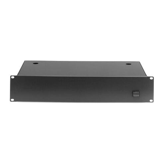 Videotec SW164OSM Manuel D'instructions
