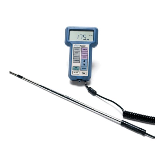 TSI VelociCalc 8345 Manuel D'utilisation Et D'entretien