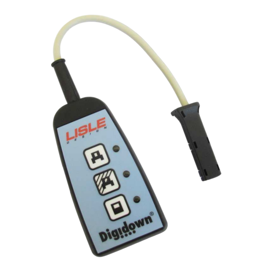 Lisle Digidown Instructions D'utilisation