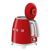 Smeg KLF05RDEU Manuel D'utilisation