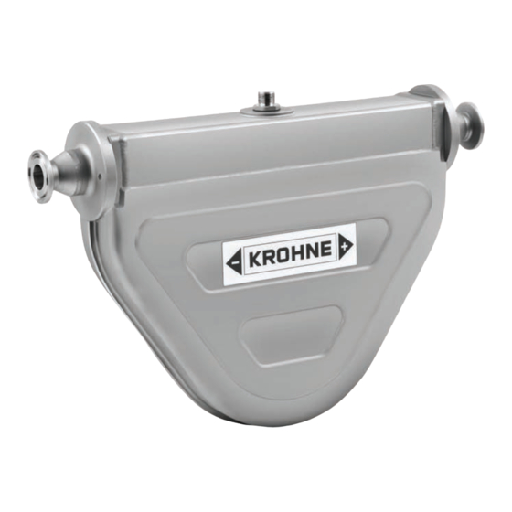 KROHNE OPTIBATCH 4011 C Notice Technique