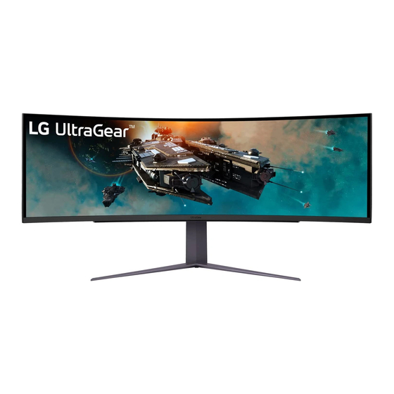 LG UltraGear 49GR85DC Guide D'installation Rapide