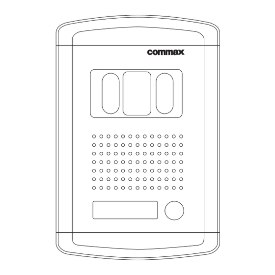 Commax DPV-2KH Mode D'emploi Et D'entretien