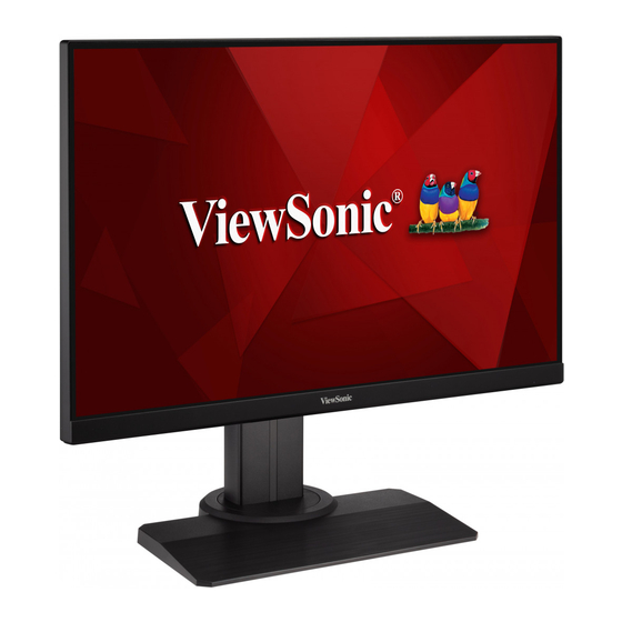 ViewSonic XG2405 Manuel Utilisateur