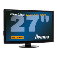 Iiyama ProLite E2710HDSD Mode D'emploi