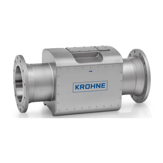 KROHNE ALTOSONIC 5 Notice Technique