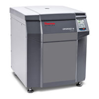 ThermoFisher Scientific Cryofuge 16 Instructions D'utilisation