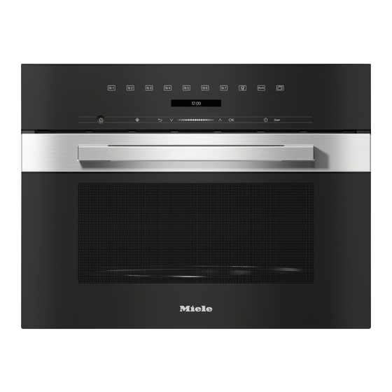 Miele M 7240 TC Instructions D'utilisation