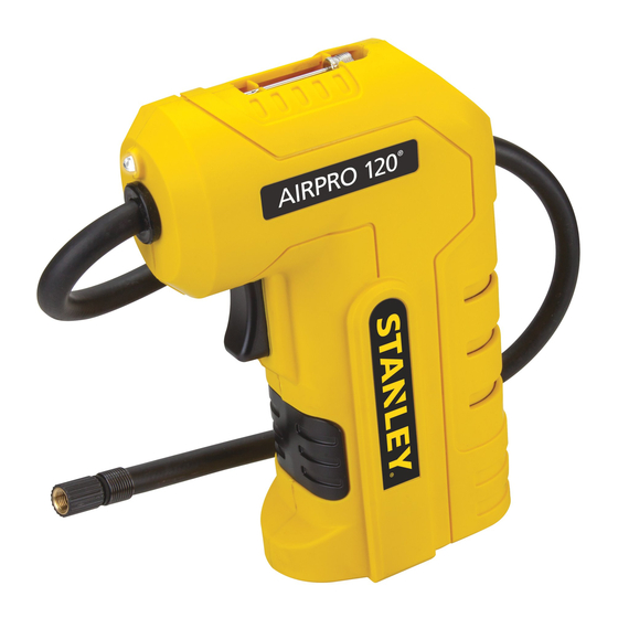 Stanley AIRPRO 120 CDC120SCA Mode D'emploi