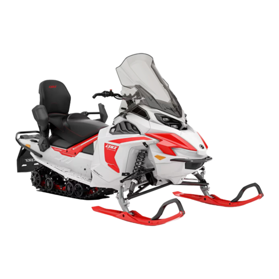 BRP LYNX ADVENTURE ELECTRIC 2024 Guide Du Conducteur