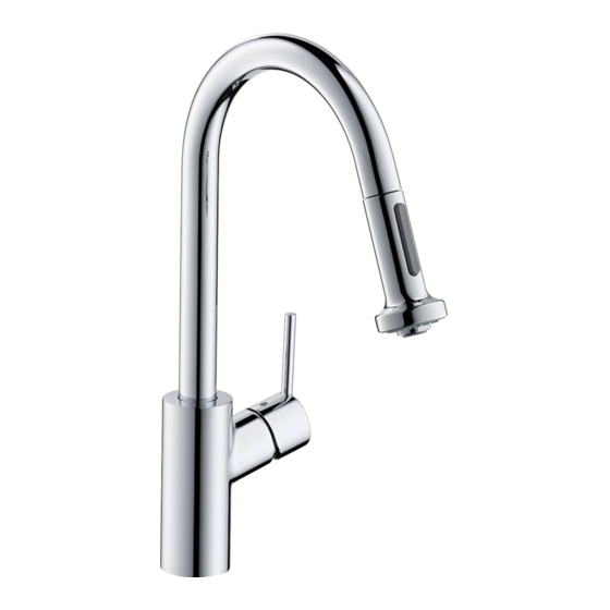 Hansgrohe Talis M52 260 1jet 14872000 Mode D'emploi / Instructions De Montage