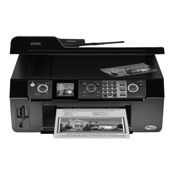 Epson Stylus CX9400Fax Série Guide Rapide