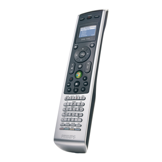 Philips SRM7500 Mode D'emploi