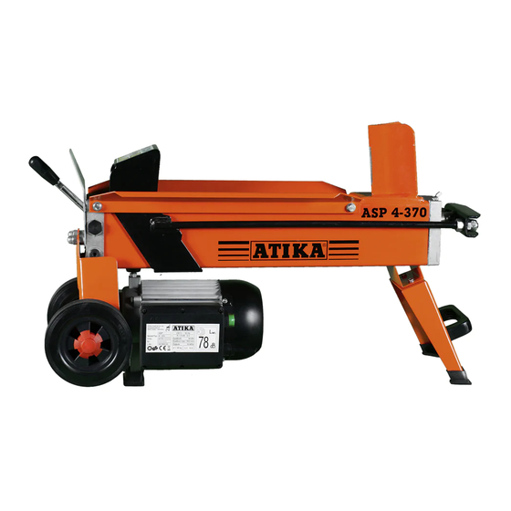 ATIKA ASP 4-370 Instructions D'utilisation