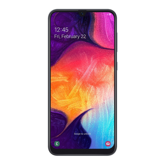 Samsung Galaxy A50 Mode D'emploi