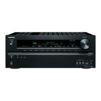 Onkyo TX-NR509 Manuel D'instructions