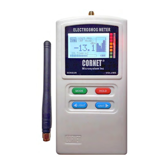 CORNET ED-85EXPlus Guide D'utilisation