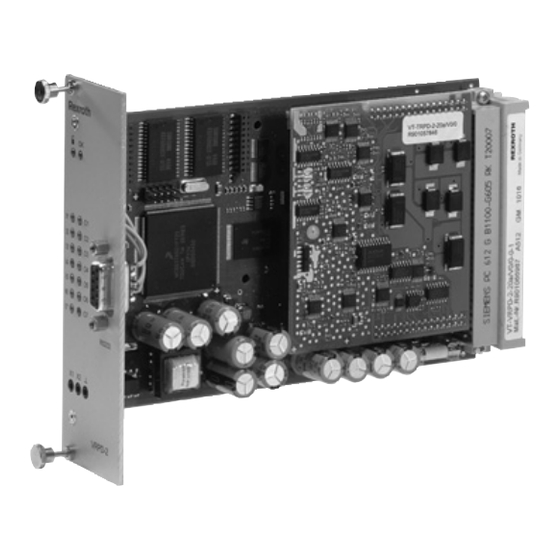 Bosch rexroth 2X 4WRE 6 Serie Manuel