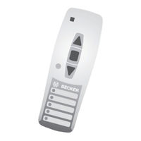 Becker Centronic EasyControl EC545 Notice De Montage Et D'utilisation