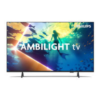 Philips AMBILIGHT tv 8000 Serie Mode D'emploi
