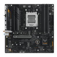 Asus TUF GAMING A620M-PLUS WIFI Mode D'emploi