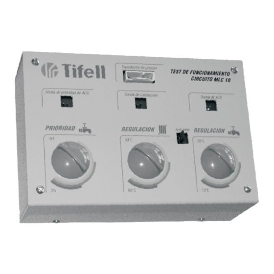 Tifell MLC 10 EUROFELL Manuel D'utilisation