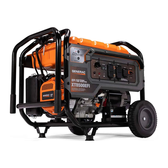 Generac XT8500EFI Manuels