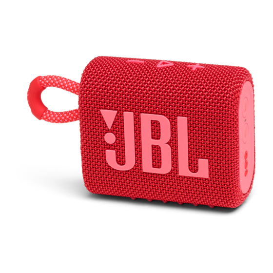 Harman JBL GO3 Guide De Démarrage Rapide