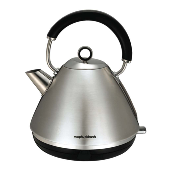 Morphy Richards M102022EE Manuel D'instructions
