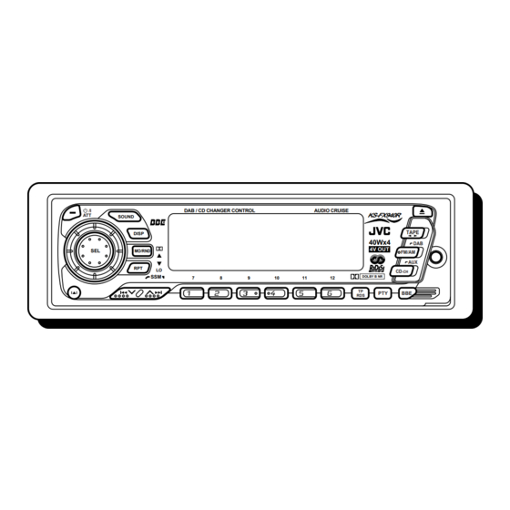 JVC KS-FX940R Manuel D'instructions