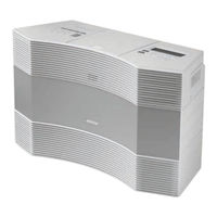 Bose ACOUSTIC WAVE MUSIC SYSTEM II Notice D'utilisation