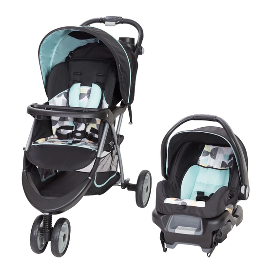 Baby Trend EZ Ride Plus Travel System TS44B Serie Manuel D'instruction