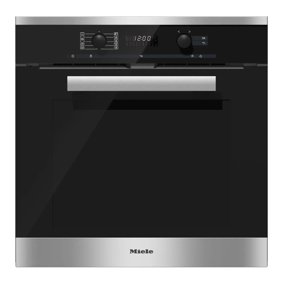 Miele H6160BP Notice D'utilisation Et De Montage