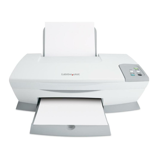 Lexmark 1200 Série Mode D'emploi