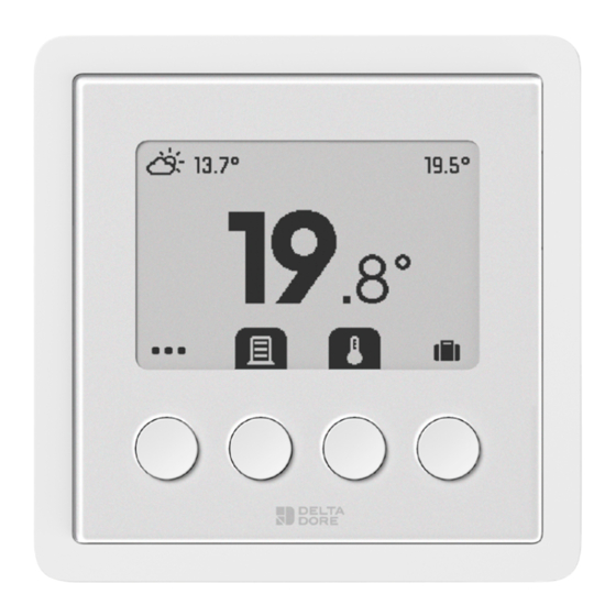 DELTA DORE Tywell Control Guide De L'utilisateur