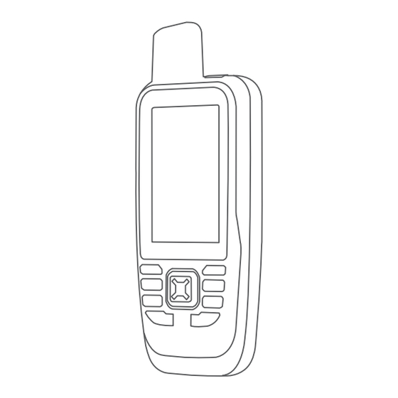 Garmin GPSMAP 86 Manuel D'utilisation