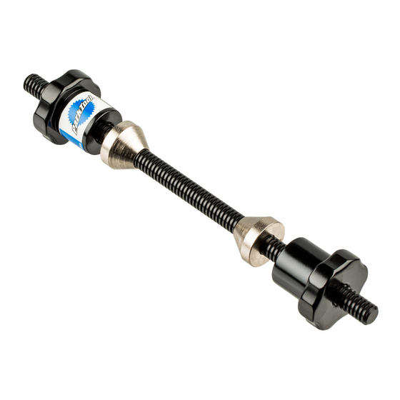 Park Tool TS-TA Mode D'emploi