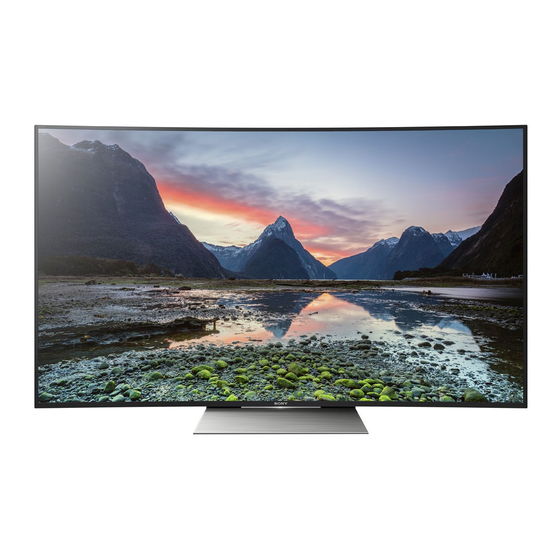 Sony BRAVIA KD-65SD8505 Guide De Référence